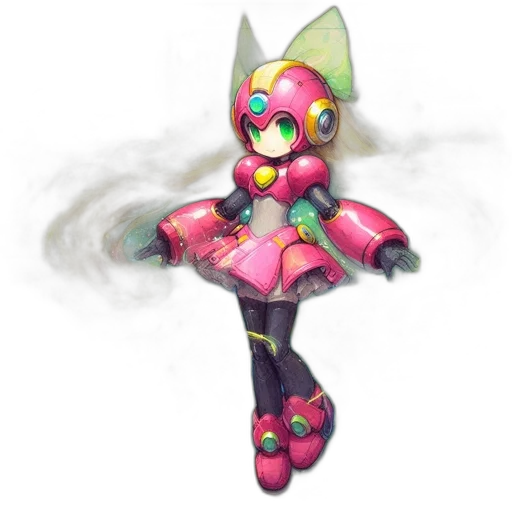 robot, staff, weapon, mask transparent PNG cut-out
