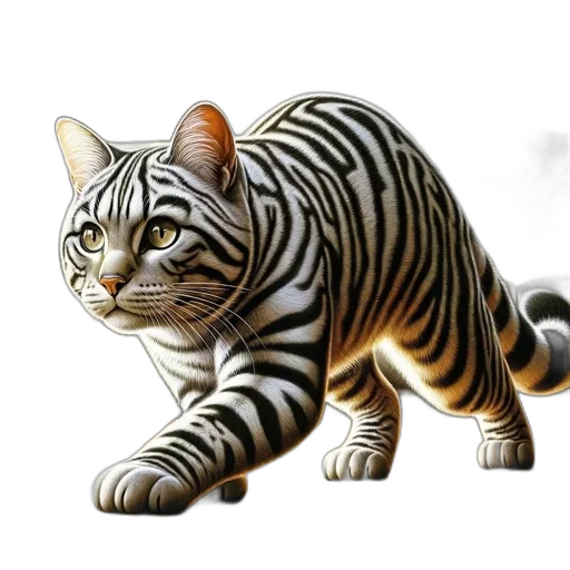 animal, creature, photorealistic, concept art transparent PNG cut-out