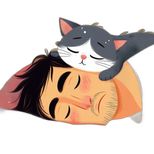 cartoon, anime, watercolor, concept art transparent PNG cut-out