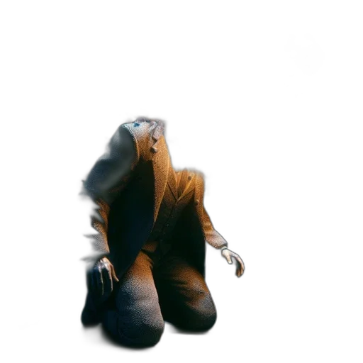 creature, mask, robot, jacket transparent PNG cut-out