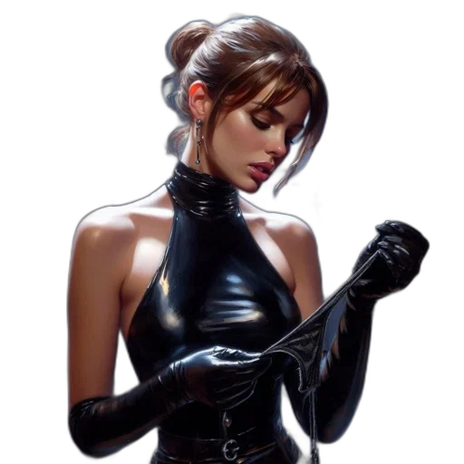 weapon, mask, jacket, staff transparent PNG cut-out
