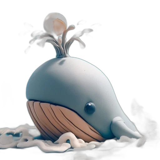 creature, hat, concept art, 3d render transparent PNG cut-out
