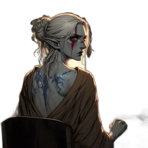 mask, concept art, fantasy art, comic book art transparent PNG cut-out