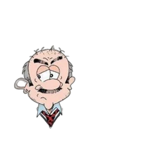 staff, face, cartoon, comic book art transparent PNG cut-out
