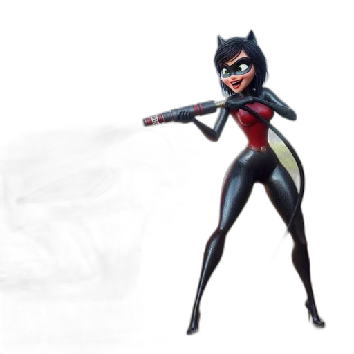 concept art, comic book art, 3d render, cartoon transparent PNG cut-out