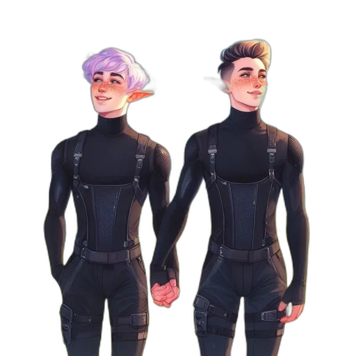 jacket, concept art, 3d render, cyberpunk transparent PNG cut-out