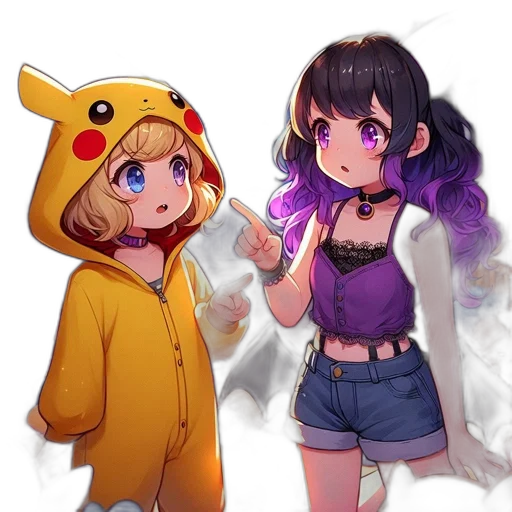 weapon, creature, dress, anime transparent PNG cut-out