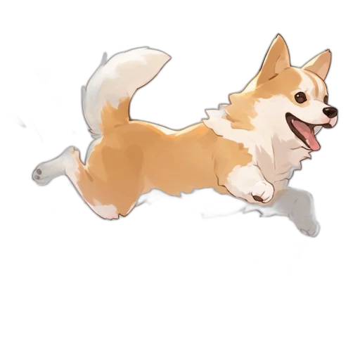 animal, creature, staff, watercolor transparent PNG cut-out