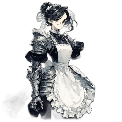 dress, sword, weapon, staff transparent PNG cut-out