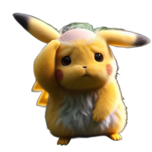 animal, creature, hat, staff transparent PNG cut-out