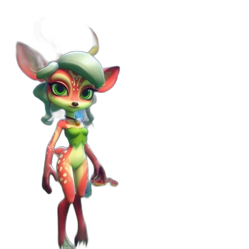 staff, creature, animal, concept art transparent PNG cut-out