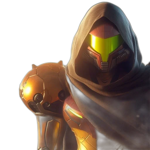 robot, mask, weapon, concept art transparent PNG cut-out