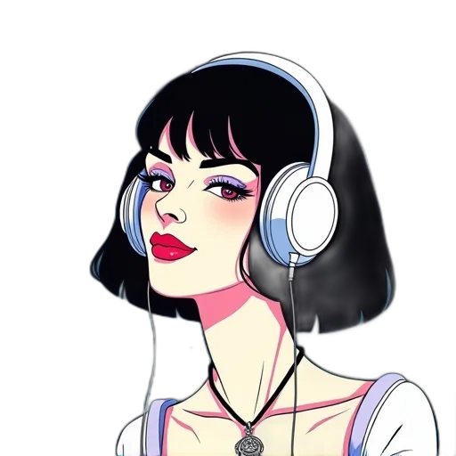 face, dress, cartoon, anime transparent PNG cut-out