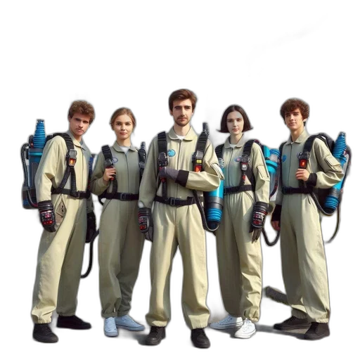 staff, jacket, concept art, 3d render transparent PNG cut-out
