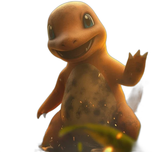 creature, dragon, animal, staff transparent PNG cut-out