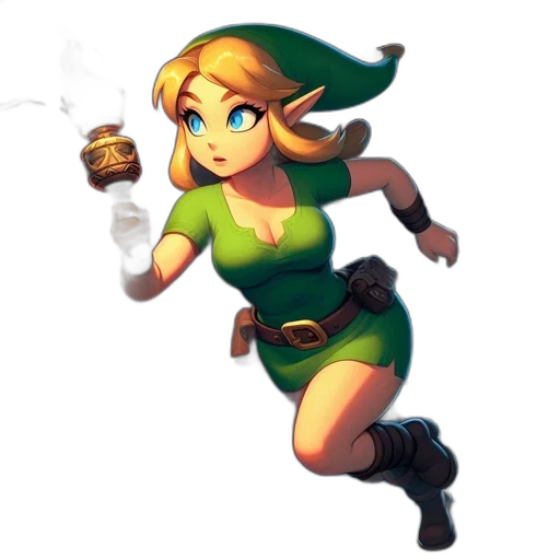 staff, dress, weapon, pixel art transparent PNG cut-out
