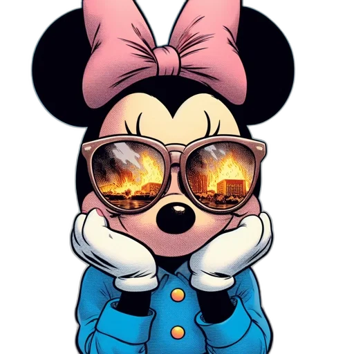 mask, jacket, staff, cartoon transparent PNG cut-out