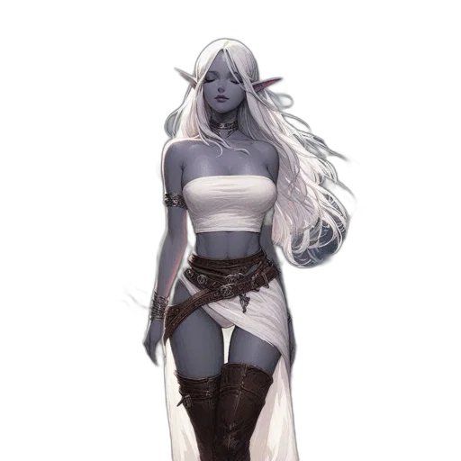 staff, dress, concept art, fantasy art transparent PNG cut-out