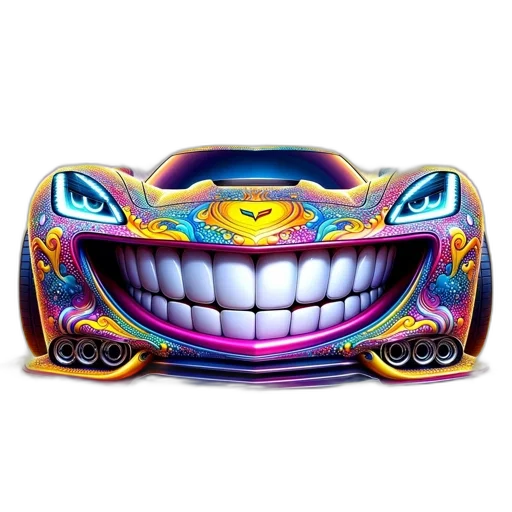 mask, car, face, crown transparent PNG cut-out