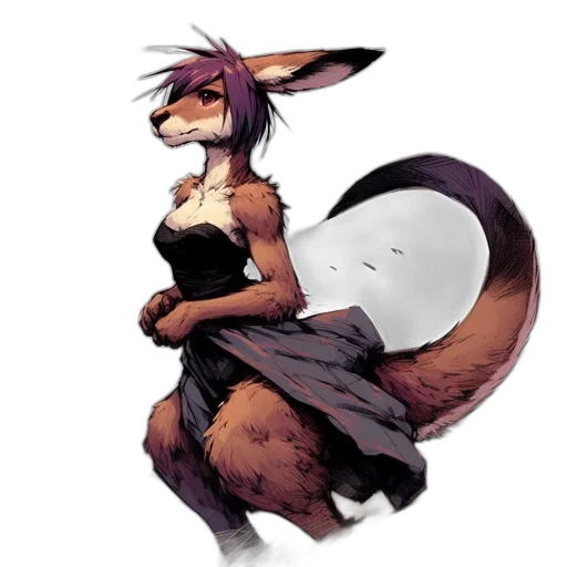dress, staff, dragon, animal transparent PNG cut-out