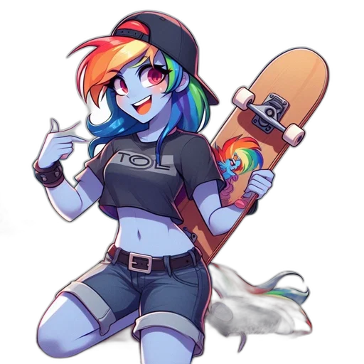 staff, hat, cartoon, anime transparent PNG cut-out