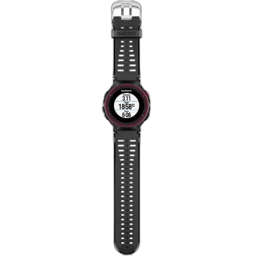 garmin, watch, black, white transparent PNG cut-out