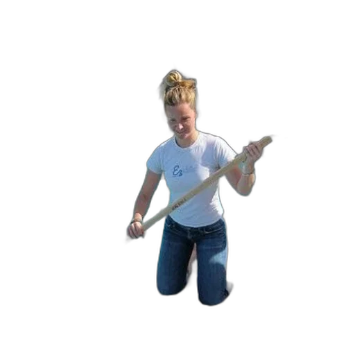 staff, hair, weapon, creature transparent PNG cut-out