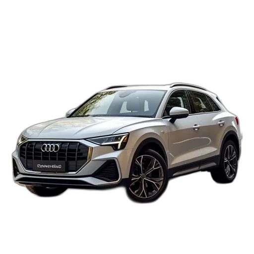 car, new, audi, has transparent PNG cut-out