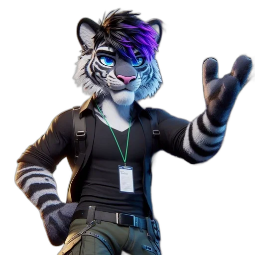 animal, staff, jacket, creature transparent PNG cut-out