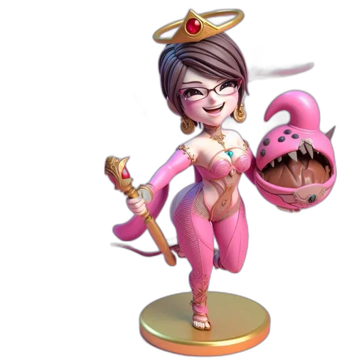 staff, concept art, 3d render, fantasy art transparent PNG cut-out