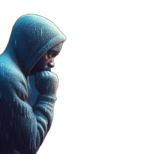 jacket, creature, face, mask transparent PNG cut-out