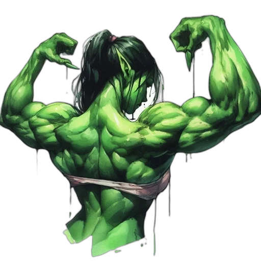 comic book art, concept art, pixel art, fantasy art transparent PNG cut-out