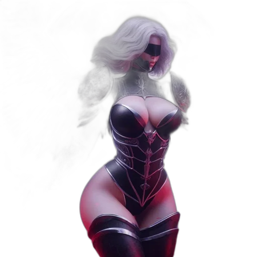 dress, robot, mask, concept art transparent PNG cut-out