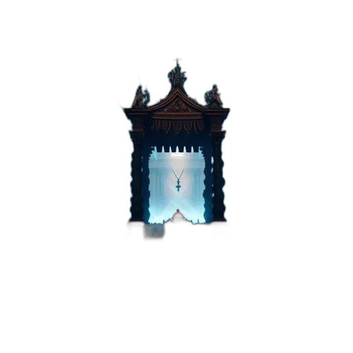 crown, staff, building, hat transparent PNG cut-out
