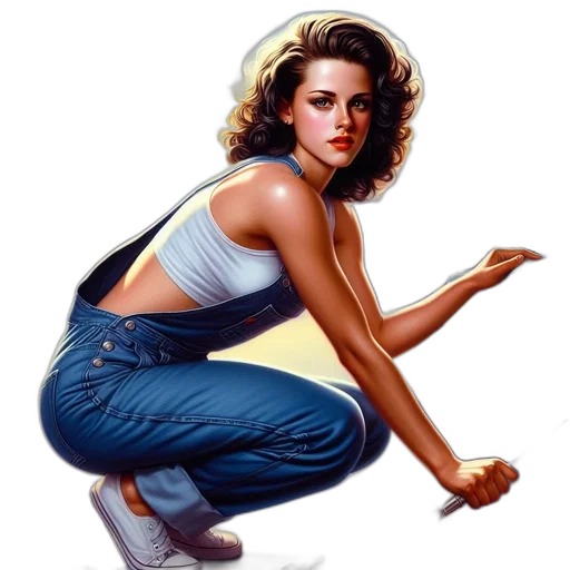 comic book art, photorealistic, concept art, cartoon transparent PNG cut-out