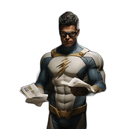 comic book art, concept art, 3d render, fantasy art transparent PNG cut-out