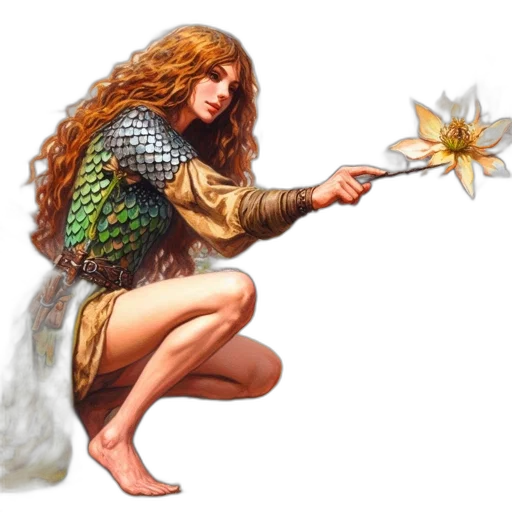 weapon, staff, sword, fantasy art transparent PNG cut-out