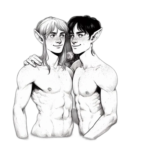 concept art, fantasy art, pixel art, pencil sketch transparent PNG cut-out