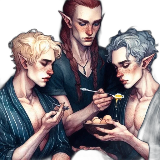food, fantasy art, concept art, watercolor transparent PNG cut-out