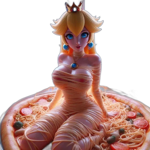 food, dress, crown, creature transparent PNG cut-out