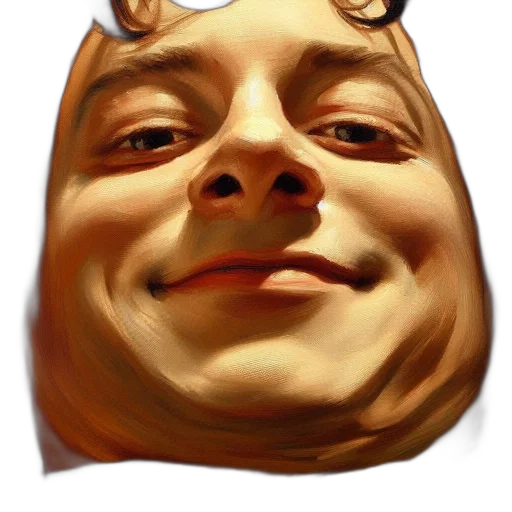 face, mask, creature, robot transparent PNG cut-out