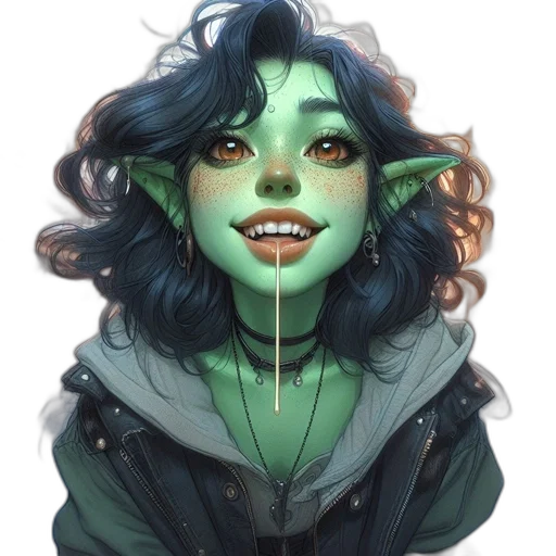 face, mask, creature, jacket transparent PNG cut-out