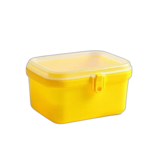 food, furniture, 3d render, yellow transparent PNG cut-out