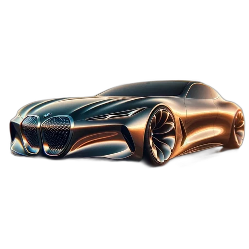 car, 3d render, photorealistic, concept art transparent PNG cut-out