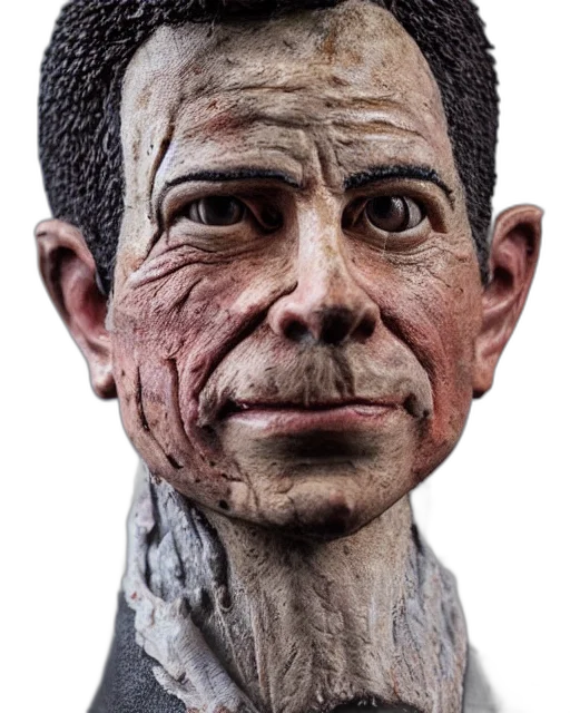 face, mask, staff, creature transparent PNG cut-out