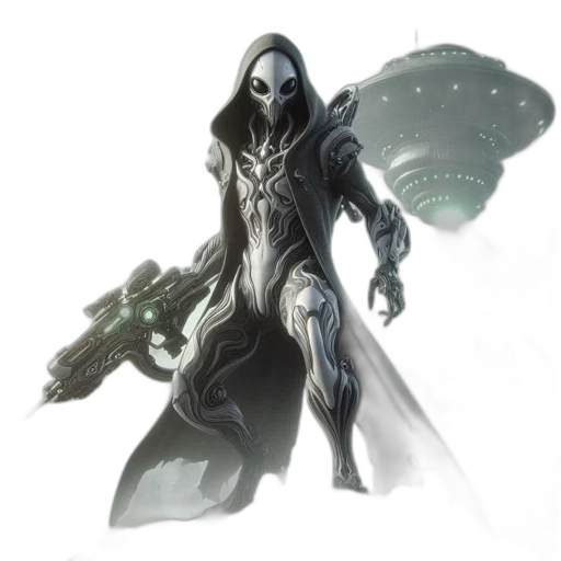 creature, mask, weapon, staff transparent PNG cut-out