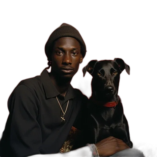 animal, staff, jacket, face transparent PNG cut-out