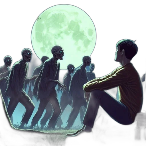 concept art, watercolor, comic book art, pixel art transparent PNG cut-out