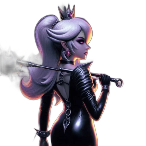 crown, staff, concept art, fantasy art transparent PNG cut-out