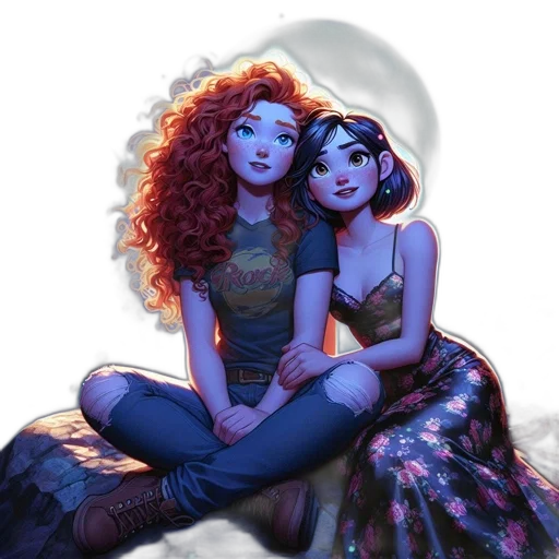 concept art, comic book art, fantasy art, cartoon transparent PNG cut-out
